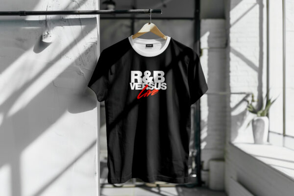 Black R&B Versus Short Sleeve T-shirt