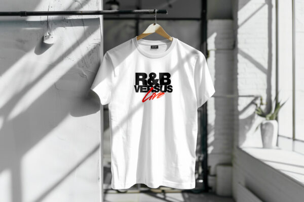 White Short sleeve - R&B Versus Live Shirt